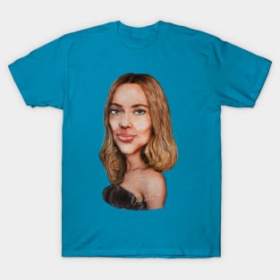 Scarlett - Caricature of the most beautiful actress T-Shirt